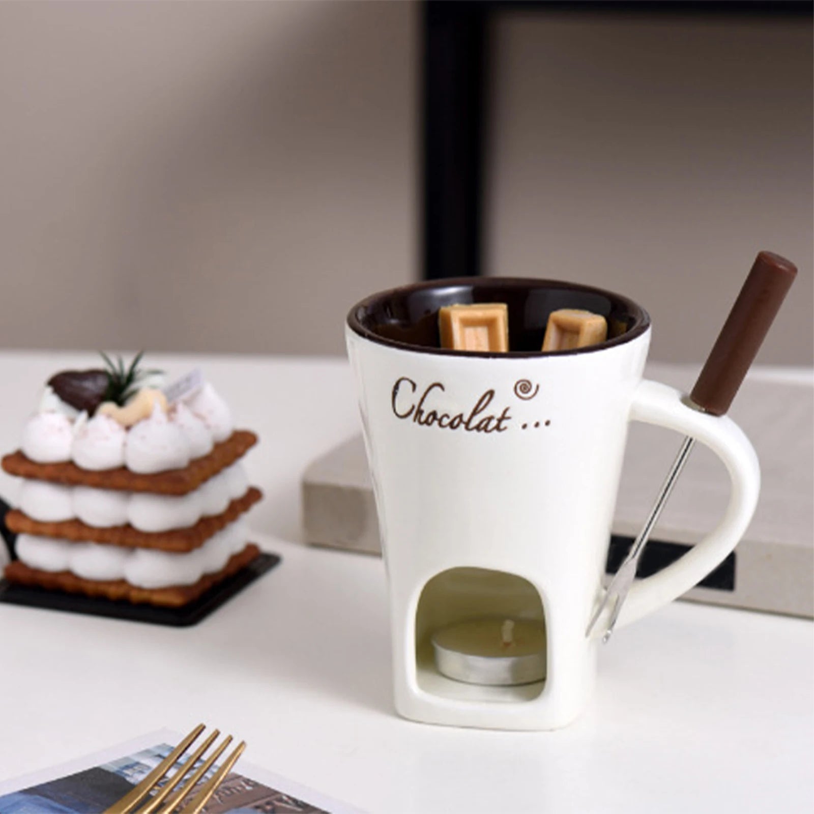 Mini Chocolate Fondue Mug: The Perfect Sweet Escape