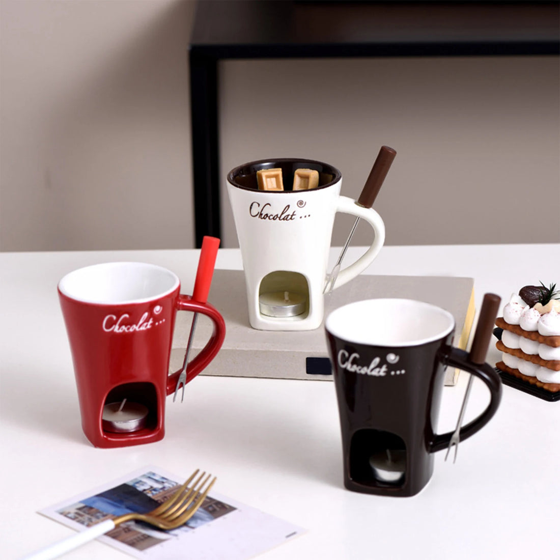 Mini Chocolate Fondue Mug